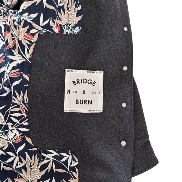 Bridge & Burn Portland Womens Grey Wool Coat Size S NWOT - Picture 5 of 8